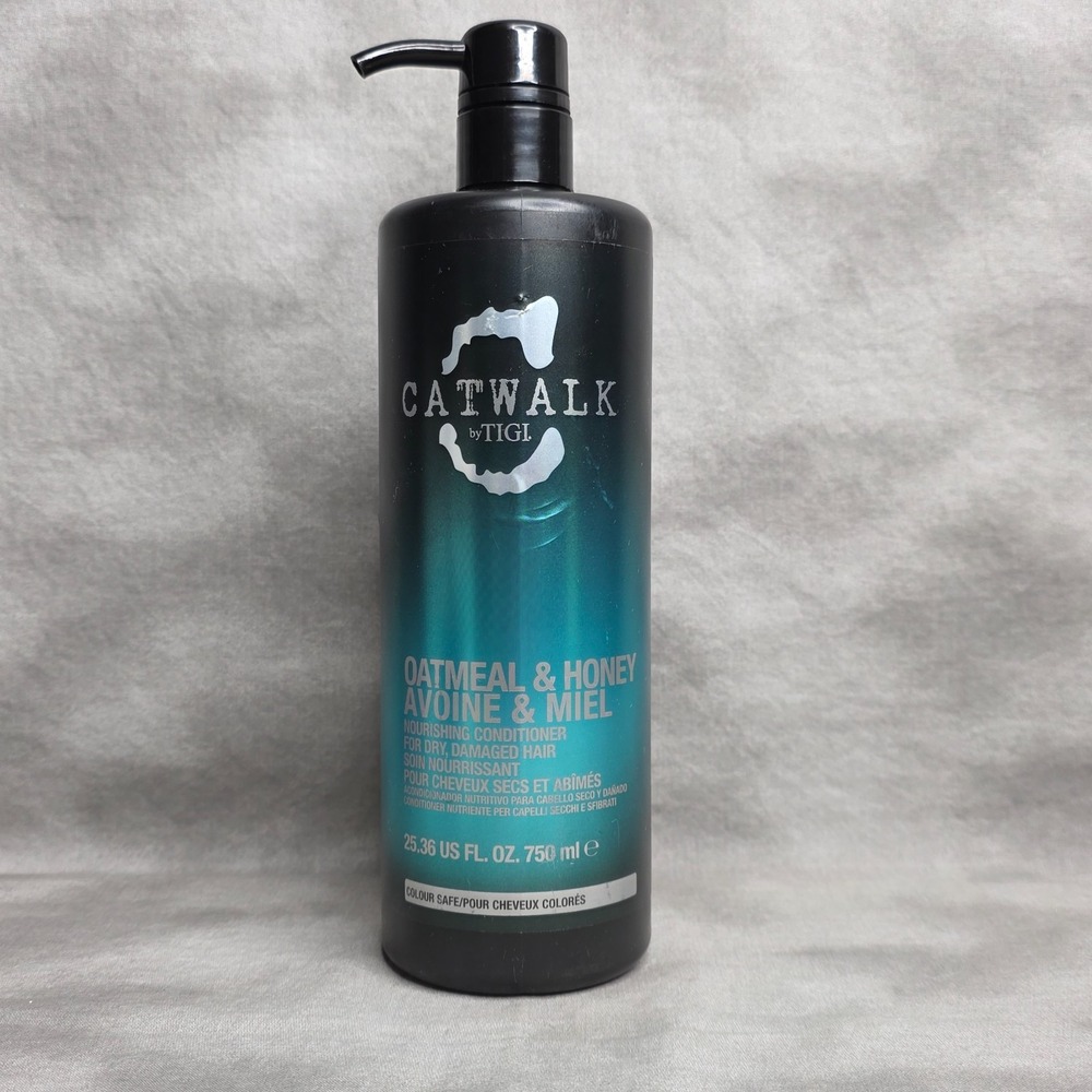 TIGI Catwalk Oatmeal & Honey Nourishing Conditioner‎ 25.36 fl oz w/Pump